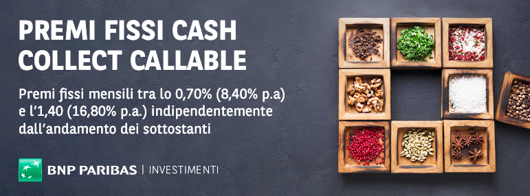 Premi Fissi Cash Collect Callable