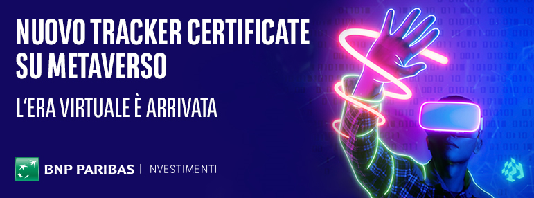 Nuovo Tracker Certificate sul metaverso! L'era virtuale è arrivata