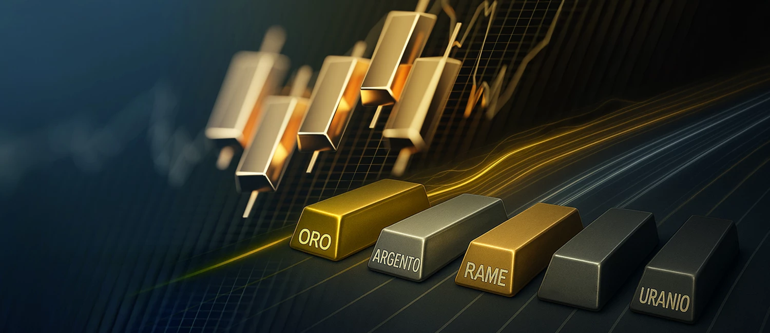 È L'ORA DELLE MATERIE PRIME: ORO BIANCO, ROSSO O NERO?